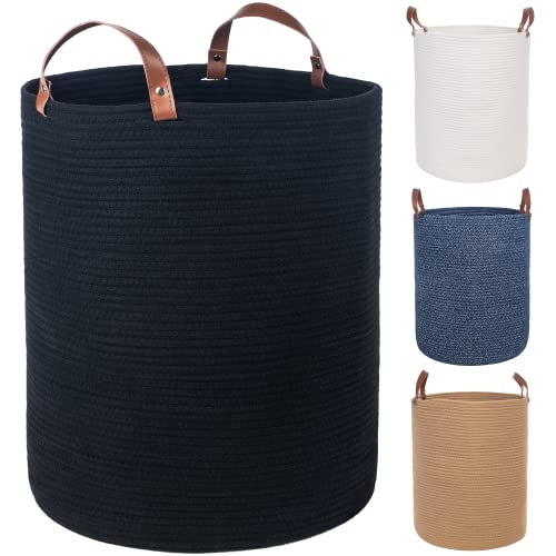 Twira Extra Large Cotton Rope Basket - Stylish and Versatile Storage Solution