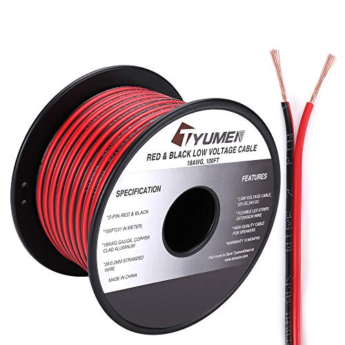 TYUMEN 100FT 18 Gauge Electrical Wire