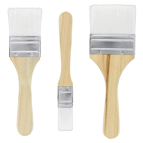 U.S. Art Supply Synthetic Bristle Paint Brushes