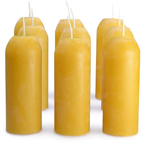 UCO 12-Hour Natural Beeswax Candles, 9-Pack