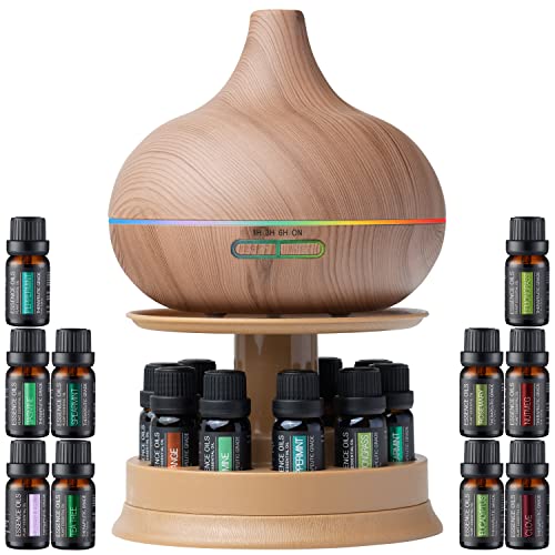Ultimate Aromatherapy Ultrasonic Diffuser & Top 10 Essential Oils Set