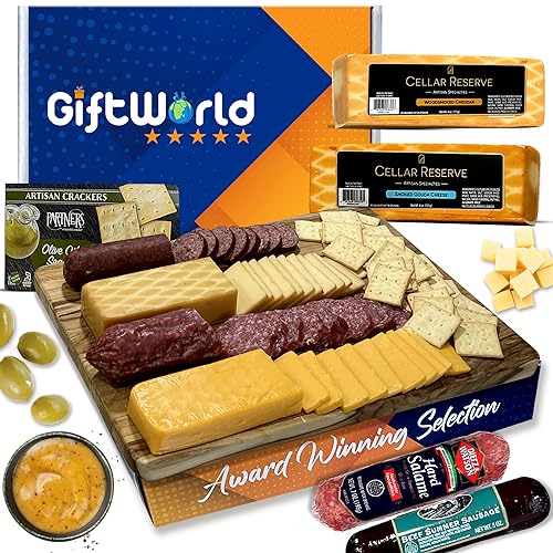 Premium Meat & Cheese Gift Basket - Perfect for Any Occasion