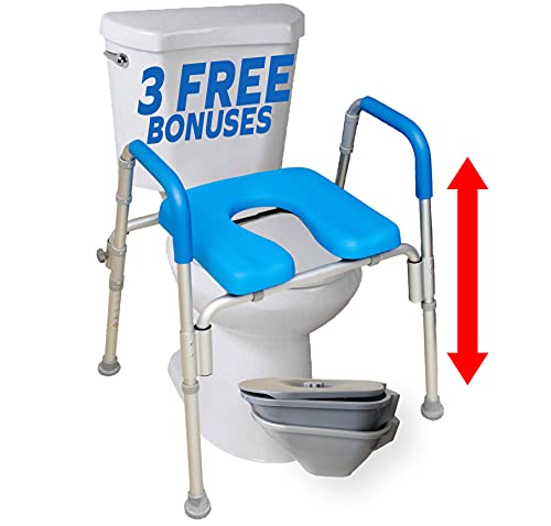 Ultimate Raised Toilet Seat with Handles
