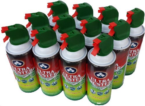 Ultra Duster Canned Air Duster Net 10 oz 12 Pack
