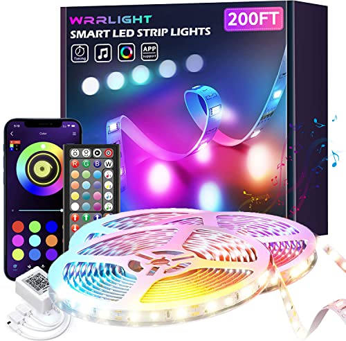 Ultra Long Bluetooth LED Lights with App Voice Control Remote