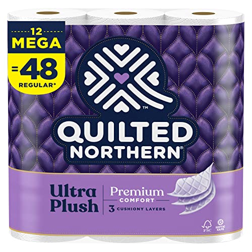 Ultra Plush Toilet Paper, 12 Mega Rolls