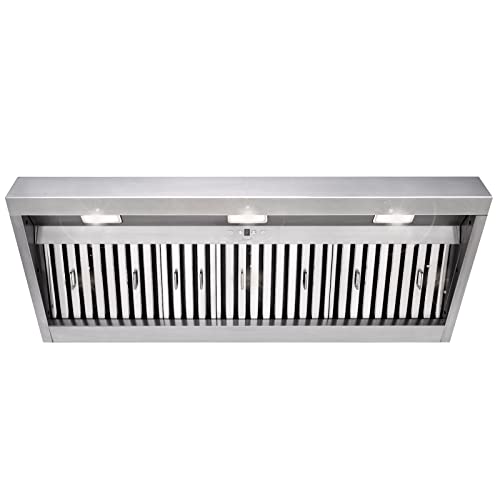 Ultra Quiet 48 Inch Range Hood with Powerful Suction