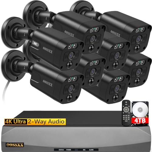 Ultra Wide-Angle 2-Way Audio Outdoor Security Camera System
