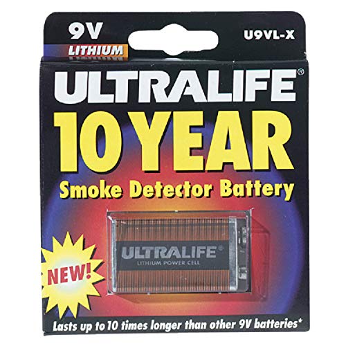 Ultralife Lithium Battery for Smoke/CO Detector