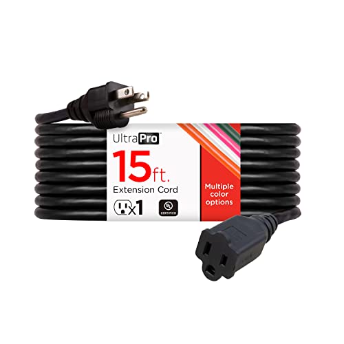 UltraPro 15ft Extension Cord - Durable, Versatile, and Reliable
