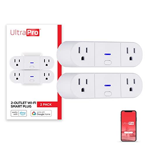 UltraPro Smart Plug WiFi Outlet - Convenient Home Automation