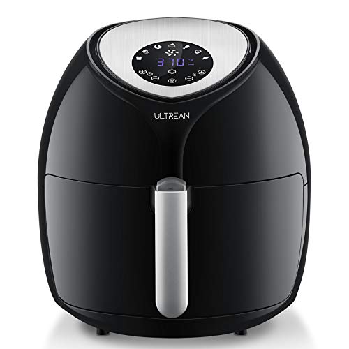 Secura Air Fryer 3.4Qt / 3.2L 1500-Watt Electric Hot XL Air Fryers Oven Oil  Free Nonstick Cooker with Additional Accessories, Recipes, BBQ Rack &  Skewers for Frying, Roasting, Grilling 