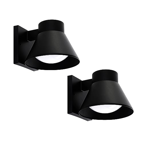 UME 2 Pack LED Outdoor Wall Light Fixtures
