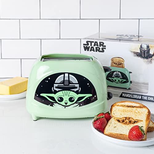 The Mandalorian Baby Yoda 2-Slice Toaster by Uncanny Brands