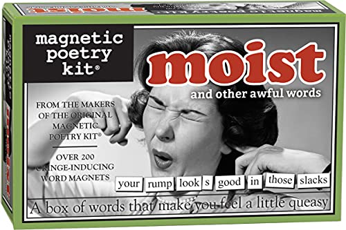 Uncomfortable Words Magnetic Poetry Kit