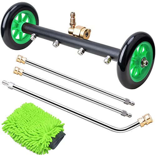 Undercarriage Cleaner Water Broom - Classic Green