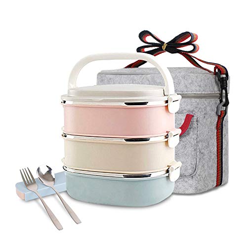 Unichart Stainless Steel Square Lunch Box