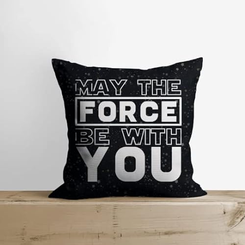 UniikStuff May The Force be with You Pillow Cover