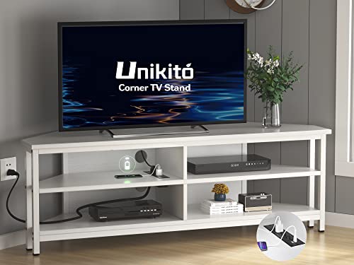 Unikito Corner TV Stand