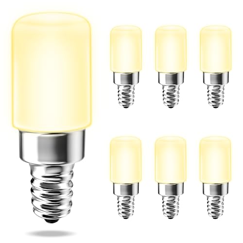 UNILAMP E12 LED Night Light Bulb, Warm White, 6-Pack