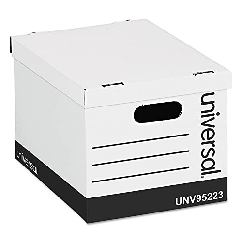 Universal Basic-Duty Storage Files - White (12/Carton)