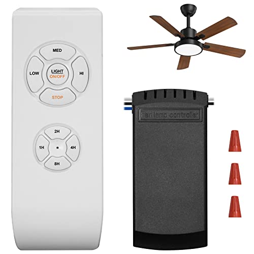 Ghicc Ceiling Fan Remote Kit: Control Light Timing & Speed