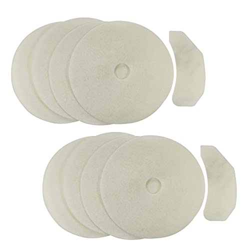 25 Pieces Compatible Cloth Dryer Exhaust Filter Set Replacement for Panda/Magic  Chef/Sonya/Avant
