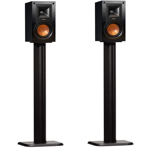 Universal Floor Speaker Stands - Enhanced Sound Quality and Compatibility