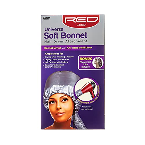 Universal Soft Bonnet Hair Dryer Attachment by Red KISS