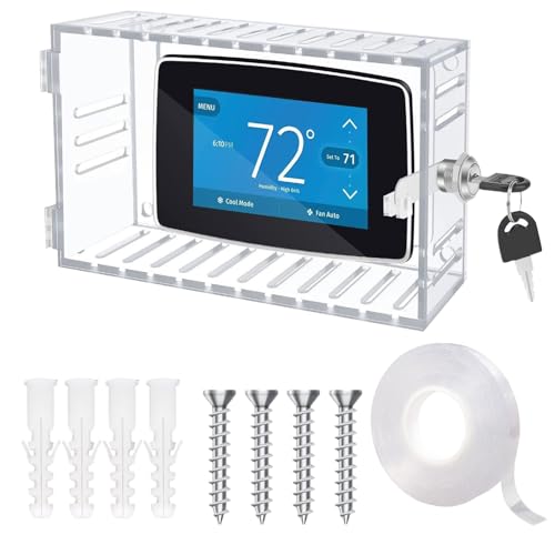 Universal Thermostat Lock Box - Energy Control and Security