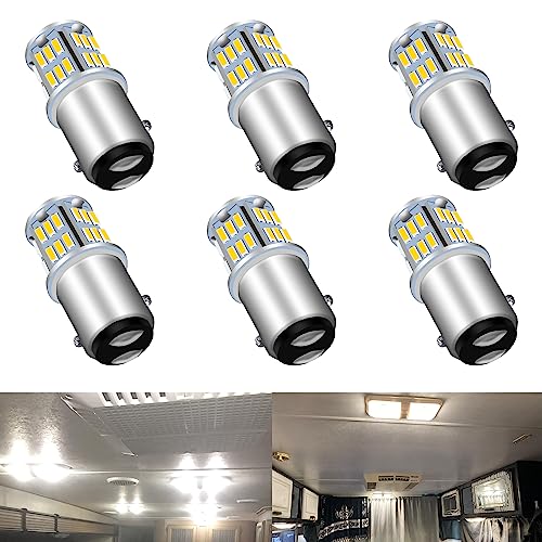 UNXMRFF LED Bulb Warm White for RV Light Bulb (Pack of 6)