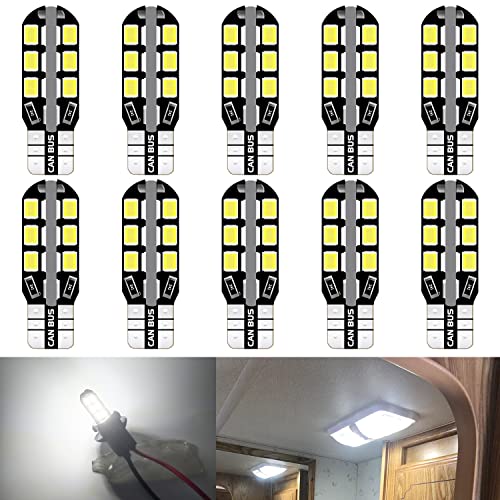UNXMRFF T10 LED Bulbs Pack of 10