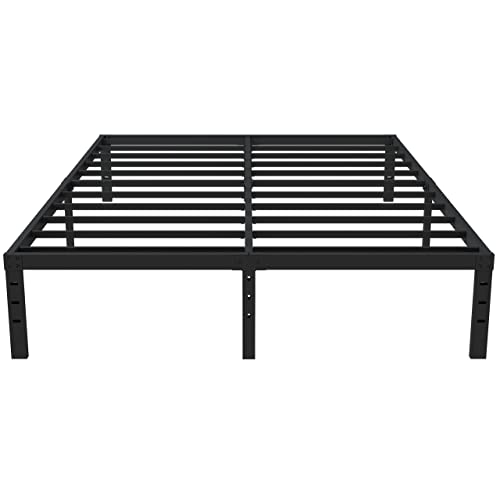 Upcanso Queen Bed Frame with 14 Inch Storage