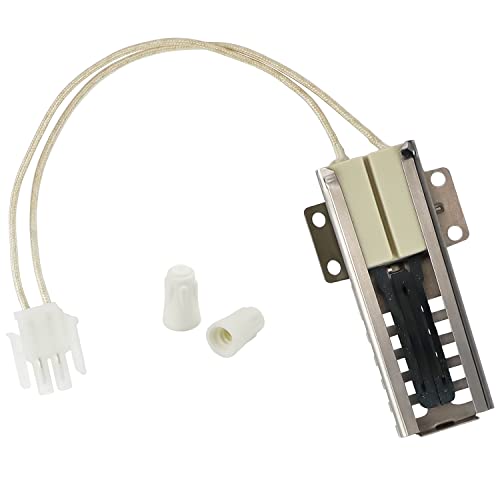 Upgrade Gas Range Oven Flat Igniter with Connector Plug