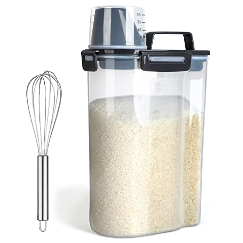 Uppetly Rice Storage Container with Pourable Spout