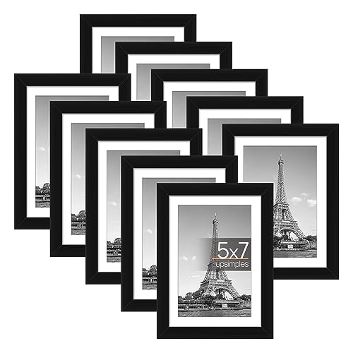 Upsimples 5x7 Picture Frame Set of 10