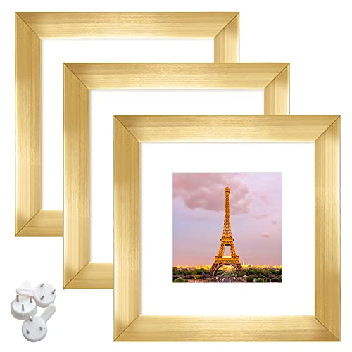 upsimples 6x6 Picture Frame - Gold
