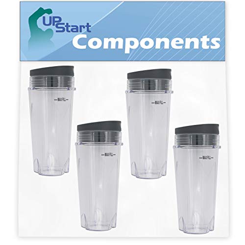 UpStart Components Replacement Single Serve Cup for Ninja Ultima Blender+ BL810