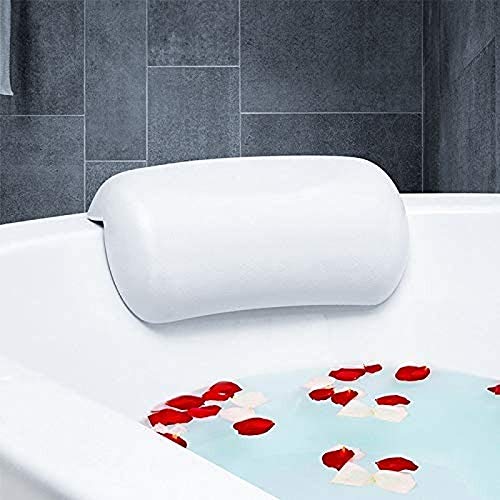 SelectSoma Bath Pillows for Tub Neck and Back Support - Bath Pillow for  Bathtub - Bath Tub Pillow Headrest - Spa Pillow for Bathtub and Hot Tub 