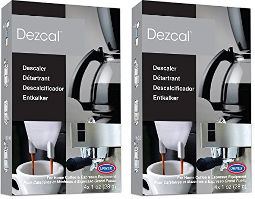 Urnex Dezcal Coffee and Espresso Descaler - 2 Pack