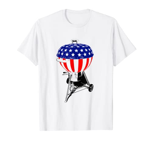 USA Charcoal Kettle Grill T-Shirt