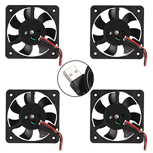 USB Brushless DC Cooling Fan - 4 Pack
