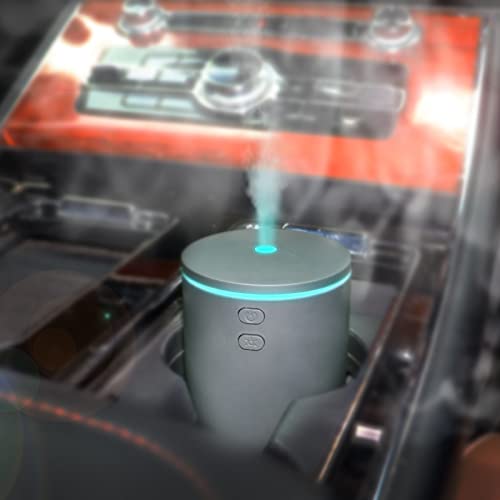 USB Car Essential Oil Diffuser with LED Lights