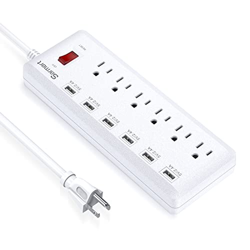 USB Power Strip with Surge Protector