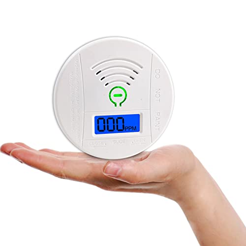 USBNOVEL Carbon Monoxide Detector with LCD Display
