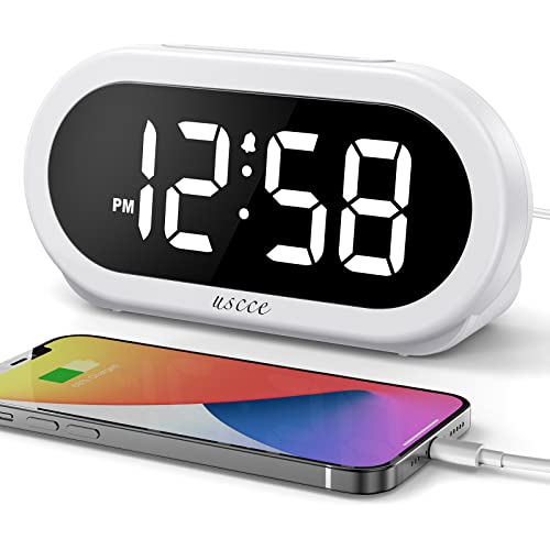 USCCE Small Digital Alarm Clock