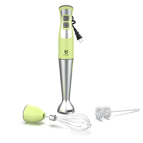 UTALENT 3-in-1 Hand Blender with Milk Frother