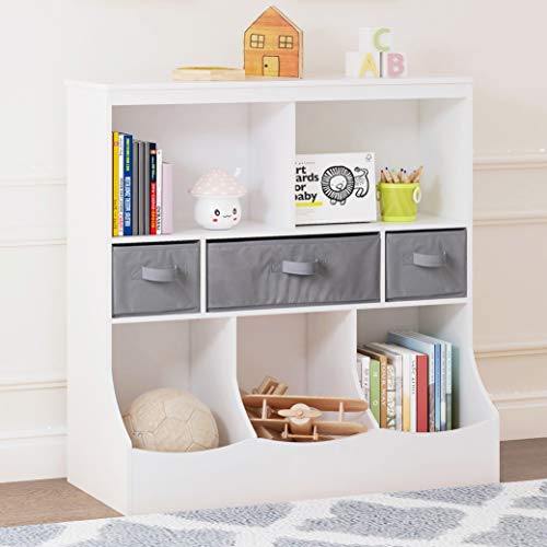 UTEX Toy Storage Organizer with Bookcase