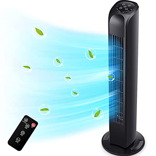 Uthfy Oscillating Tower Fan with Remote