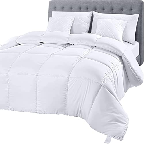 Utopia Bedding Comforter Duvet Insert - Queen, White